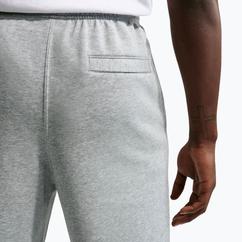 Herrenhose Nike Club French Terry Joggers dark grey heather/light smoke grey/white 6