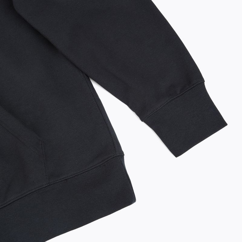 Herren Nike Club French Terry Pullover Hoodie schwarz/schwarz/weiß 11