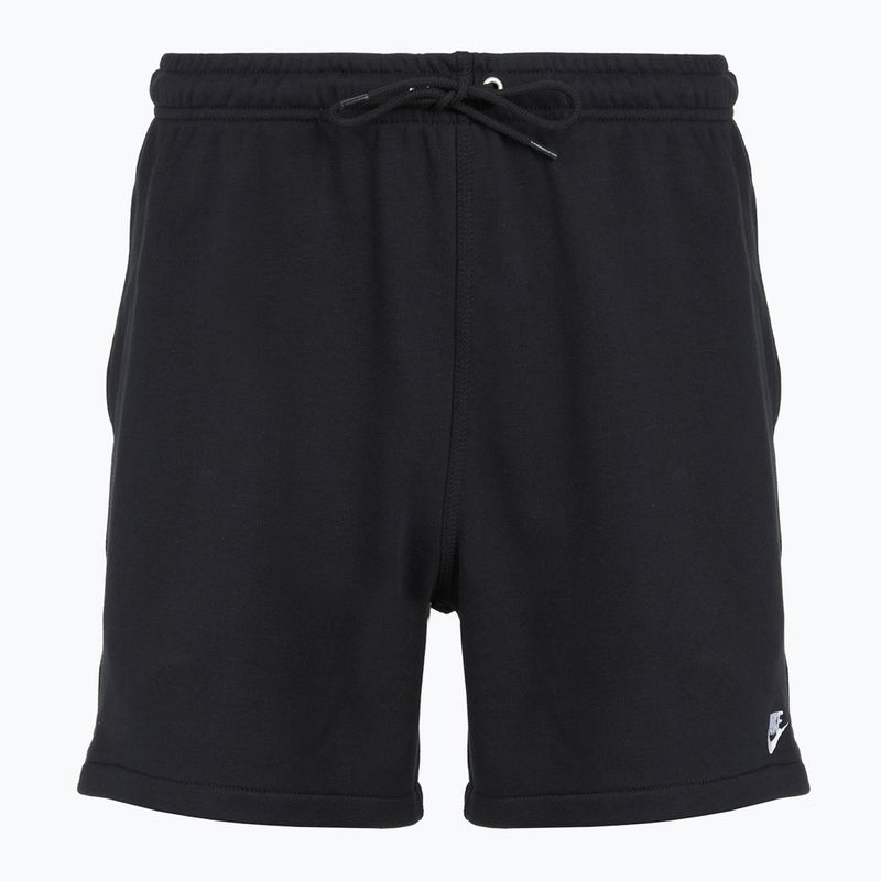 Herren-Shorts Nike Club French Terry Flow black/black/white 8