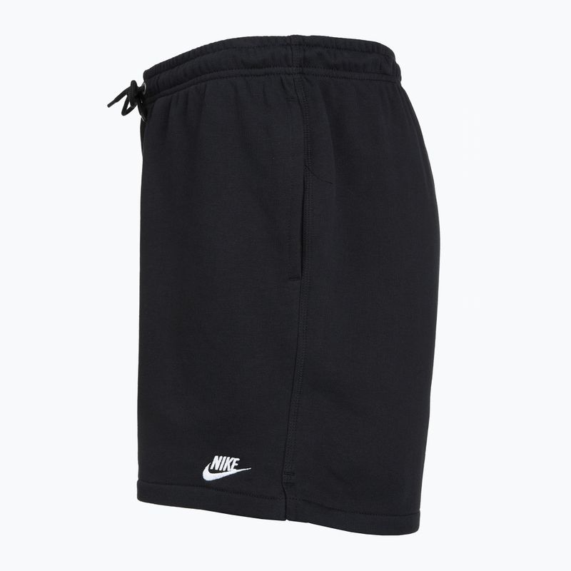 Herren-Shorts Nike Club French Terry Flow black/black/white 10