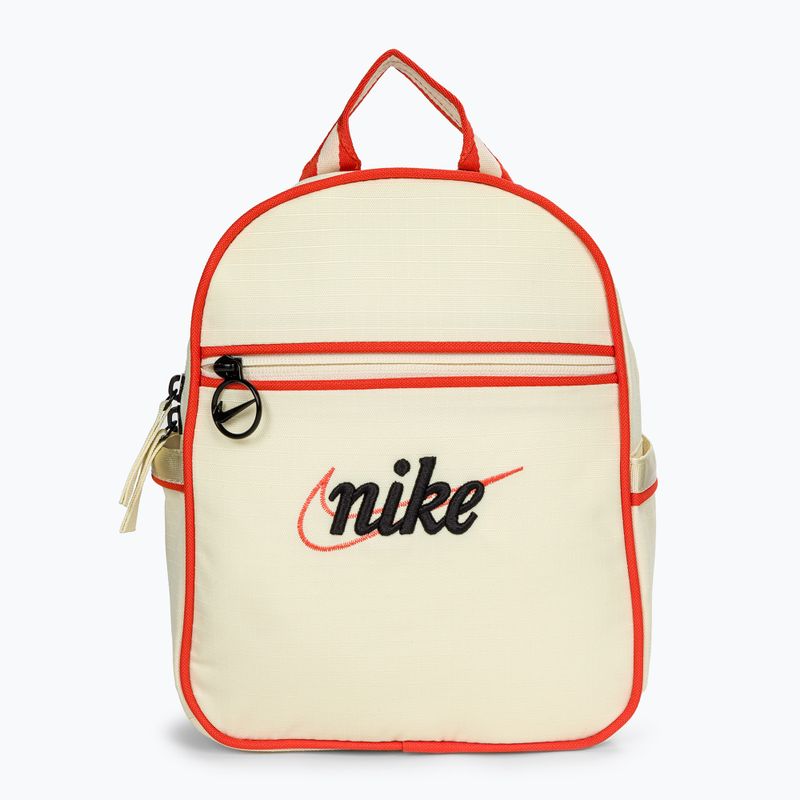 Nike Sportswear Futura 365 Mini 6 l Kokosnussmilch/Picante rot/schwarz urbaner Rucksack für Frauen