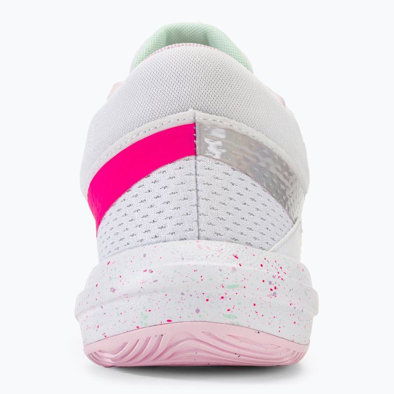 Nike Hyperquick Court Flight SE Volleyballschuhe weiß/rosa Schaumstoff/violetter Nebel/Mint Schaumstoff 6
