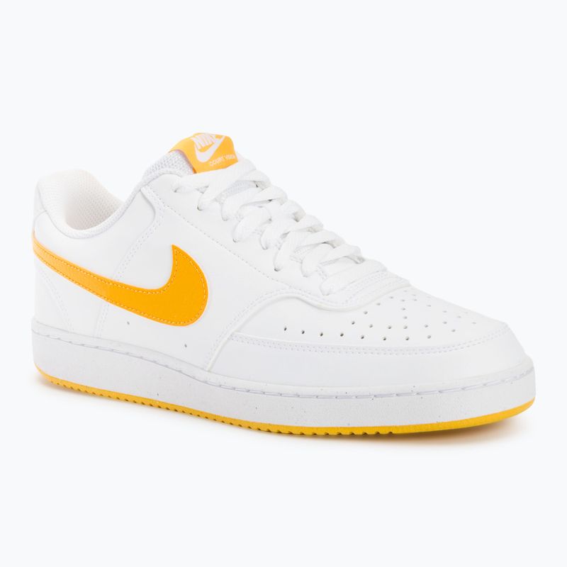 Männer Nike Court Vision Low Next Nature Weiß/University Gold Schuhe