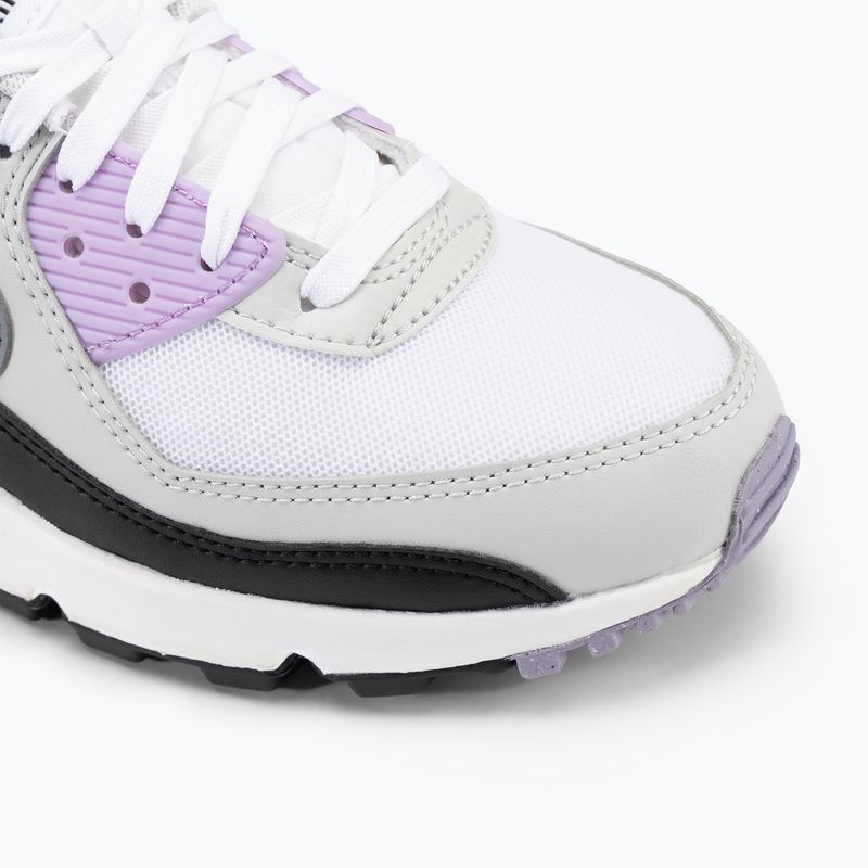 Nike Air Max 90 Damen Schuhe weiß/lila/photon dust/cool grey 7