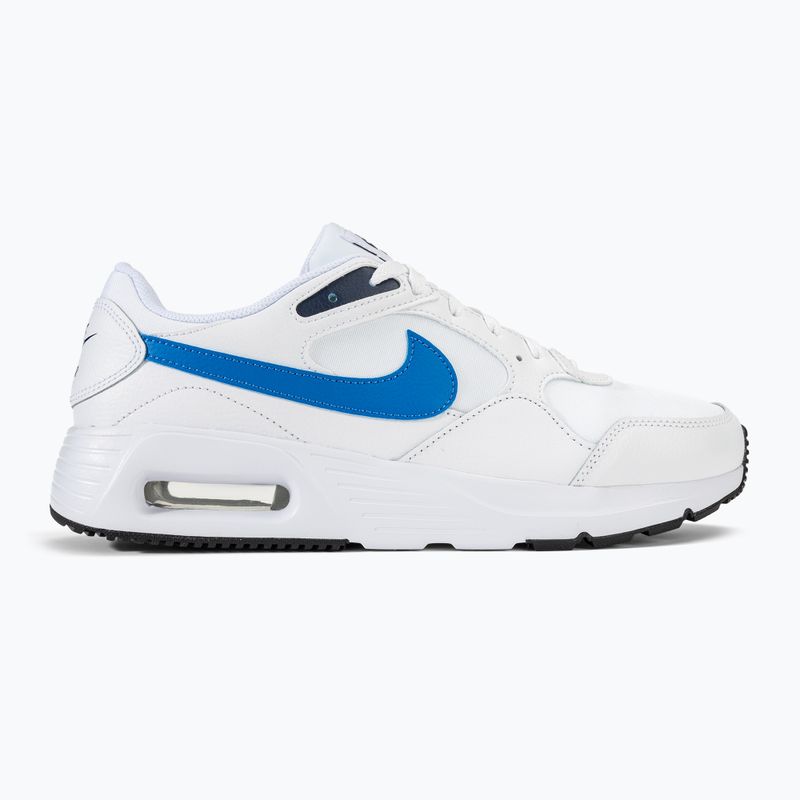 Männer Nike Air Max Sc weiß / donnerblau / weiß / helles Foto blaue Schuhe 2