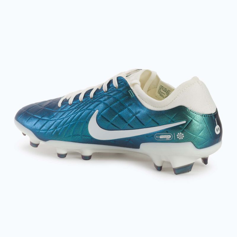 Nike Legend 10 Pro FG dunkle Atomic Teal/Segel Fußballschuhe 3