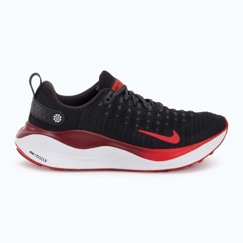 Herren Laufschuhe Nike InfinityRN 4 Extra Wide schwarz/teamrot/feuerrot 2