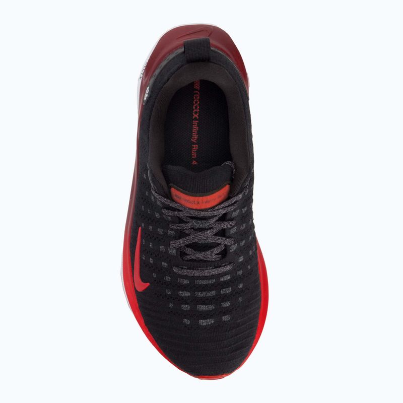 Herren Laufschuhe Nike InfinityRN 4 Extra Wide schwarz/teamrot/feuerrot 5