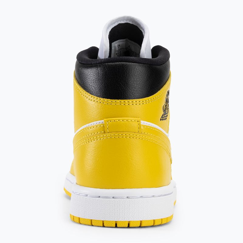 Damenschuhe Air Jordan 1 Mid white/black/vivid sulfur 6
