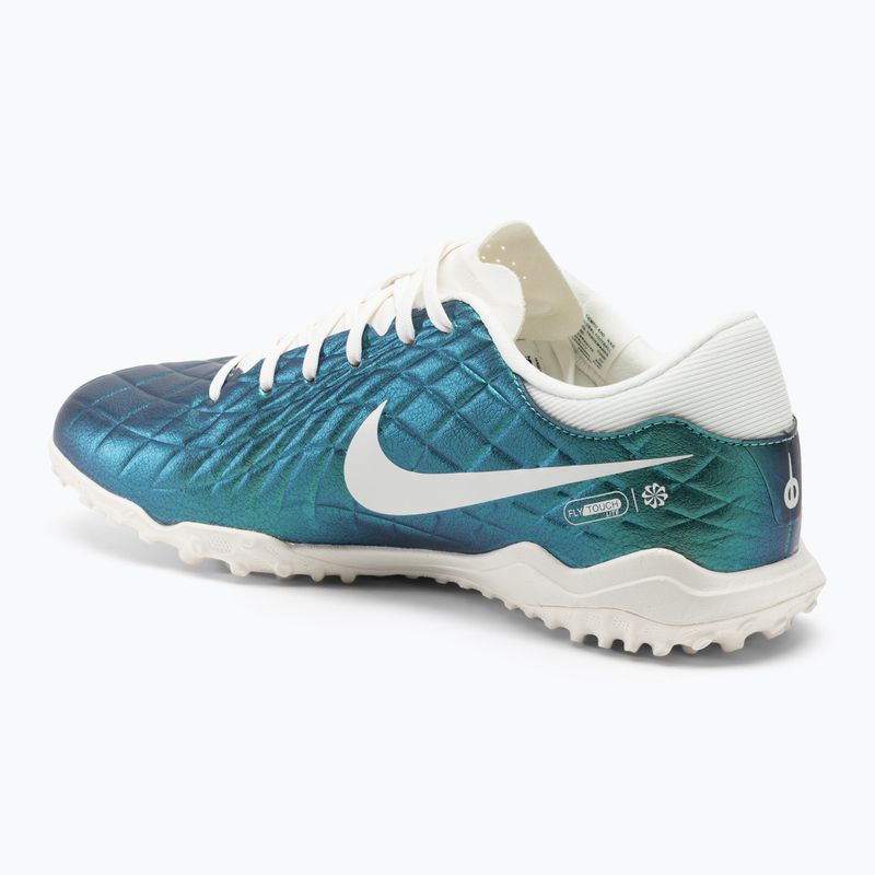 Nike Legend 10 Academy TF Fußballschuhe dunkle Atomic Teal/Segel 3
