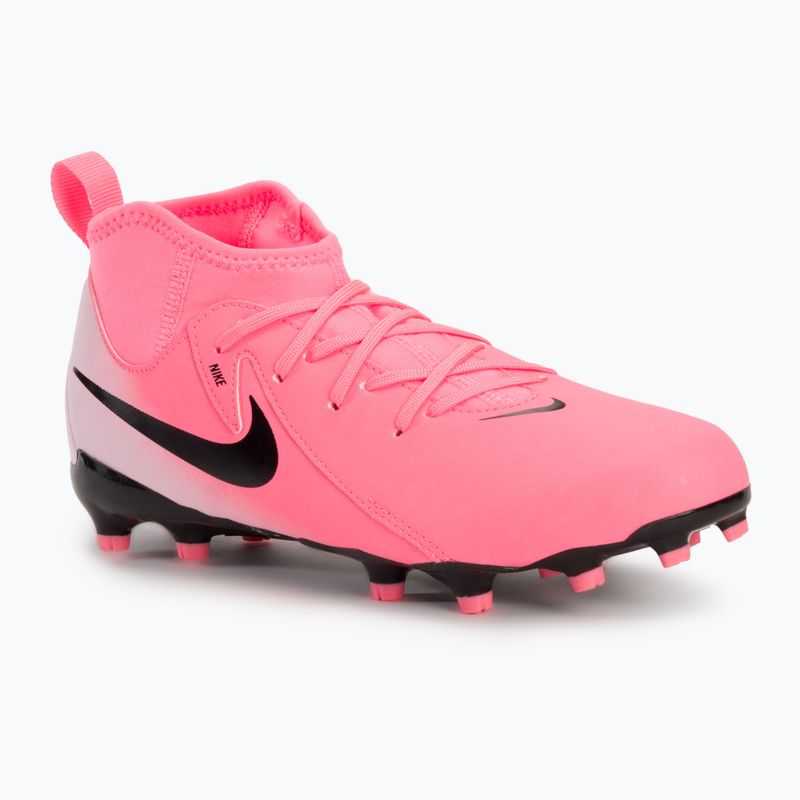 Nike Phantom Luna II Academy FG/MG Junior Sonnenuntergang Puls / schwarz Kinder Fußballschuhe