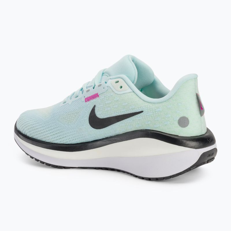 Nike Vomero 17 Damen Laufschuhe Gletscherblau/Bleiche Grün/Vapor Grün/Schwarz 3