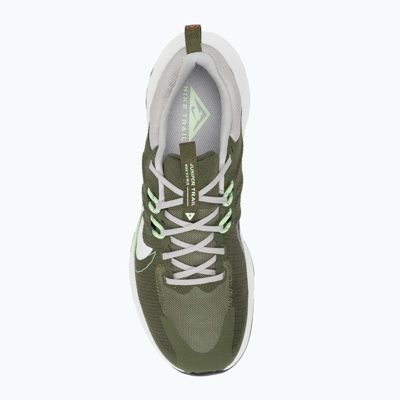 Nike Juniper Trail 2 Next Nature Herren Laufschuhe medium olive/light iron/lilac bloom/summit white 5