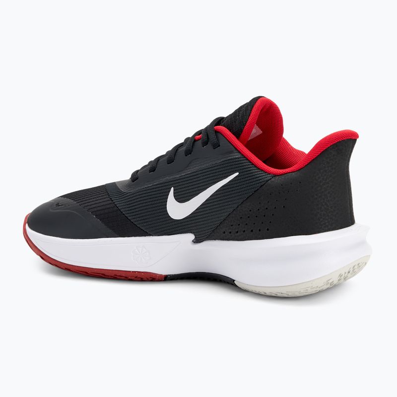 Basketballschuhe Herren Nike Precision 7 black/university red/white 3