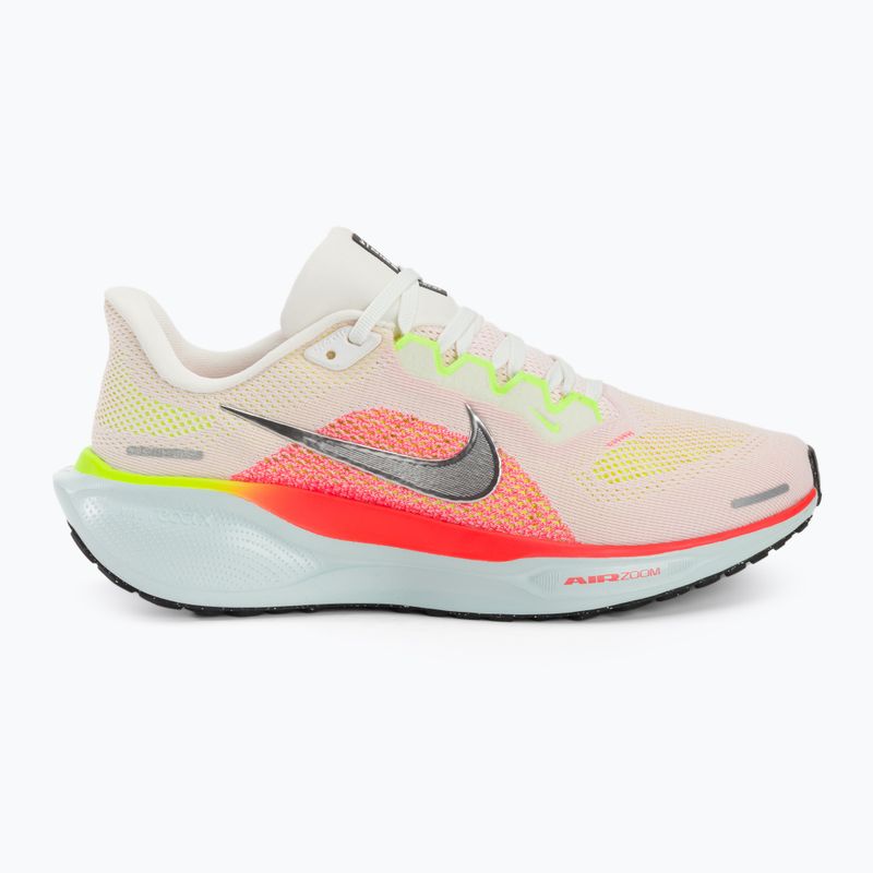 Nike Pegasus 41 Gipfel weiß/hellrot/gletscherblau/chrom Damen Laufschuhe 2