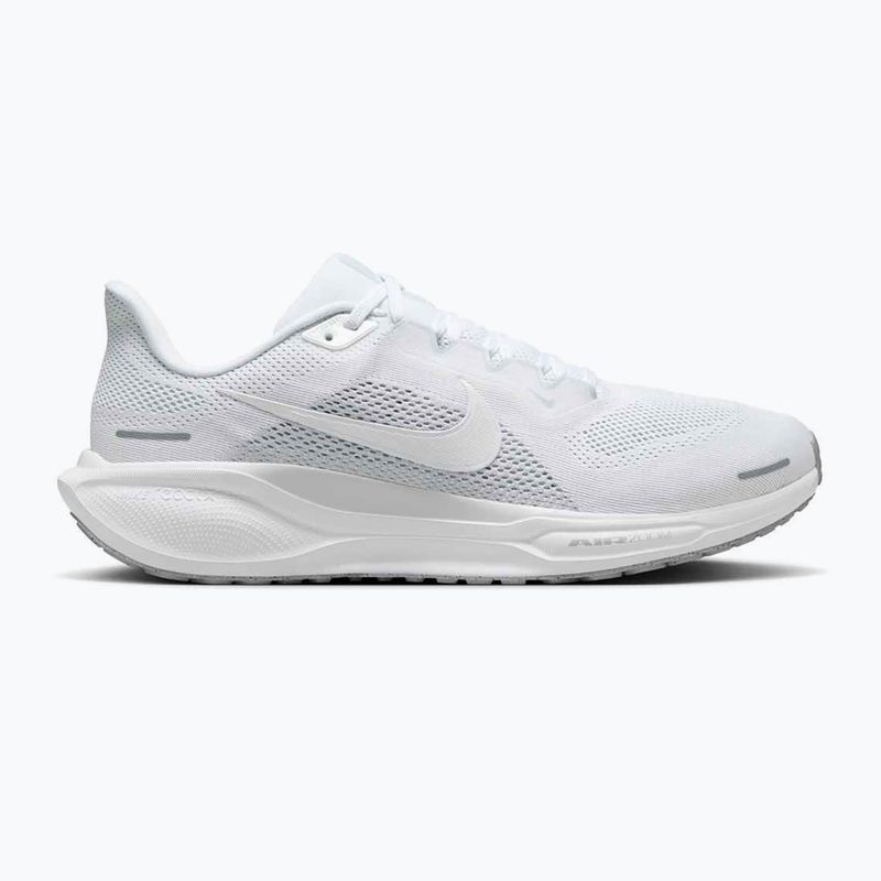 Herren Laufschuhe Nike Pegasus 41 weiß / weiß / reinem Platin 8