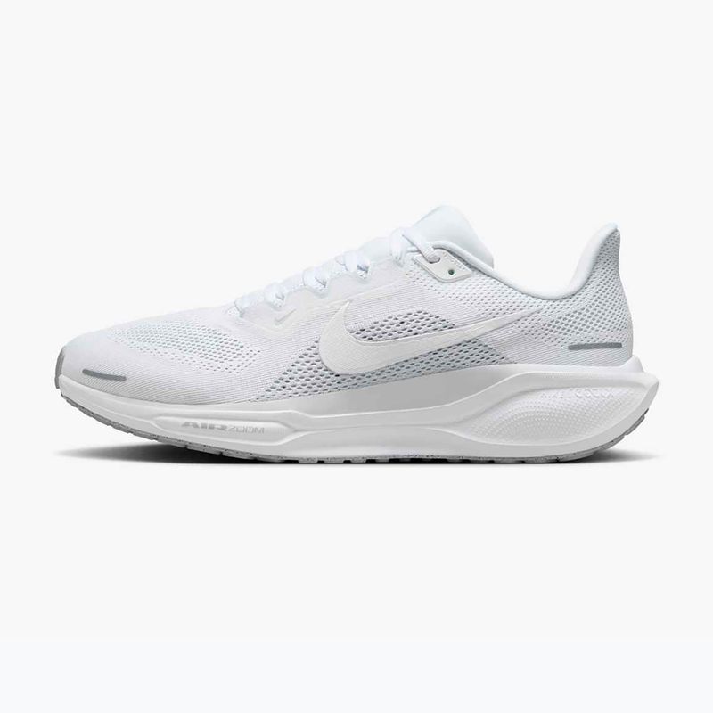 Herren Laufschuhe Nike Pegasus 41 weiß / weiß / reinem Platin 9