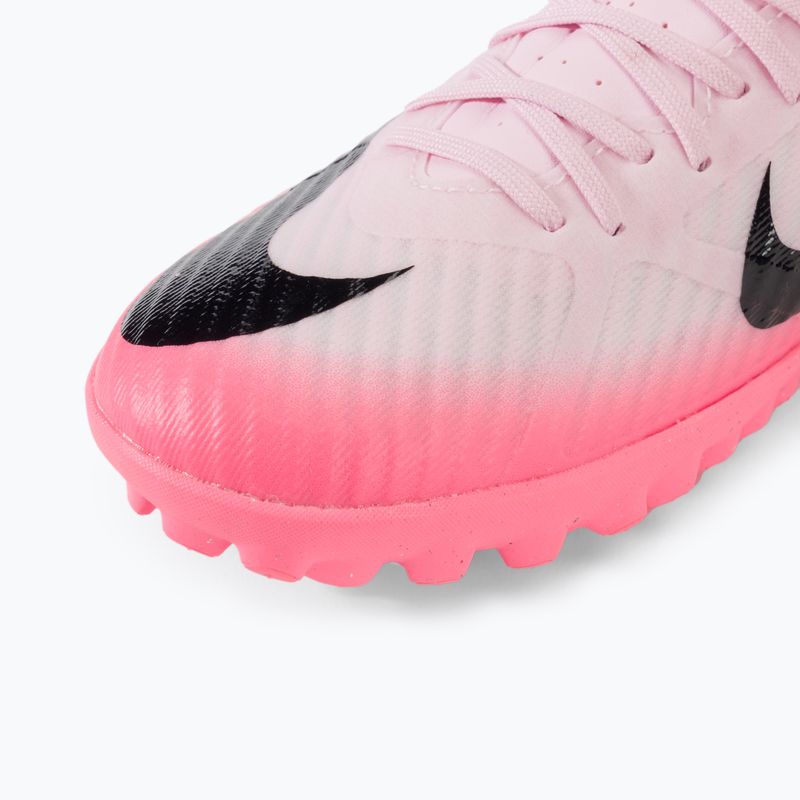 Fußballschuhe Nike Zoom Mercurial Vapor 15 Academy TF rosa Schaum/schwarz 7