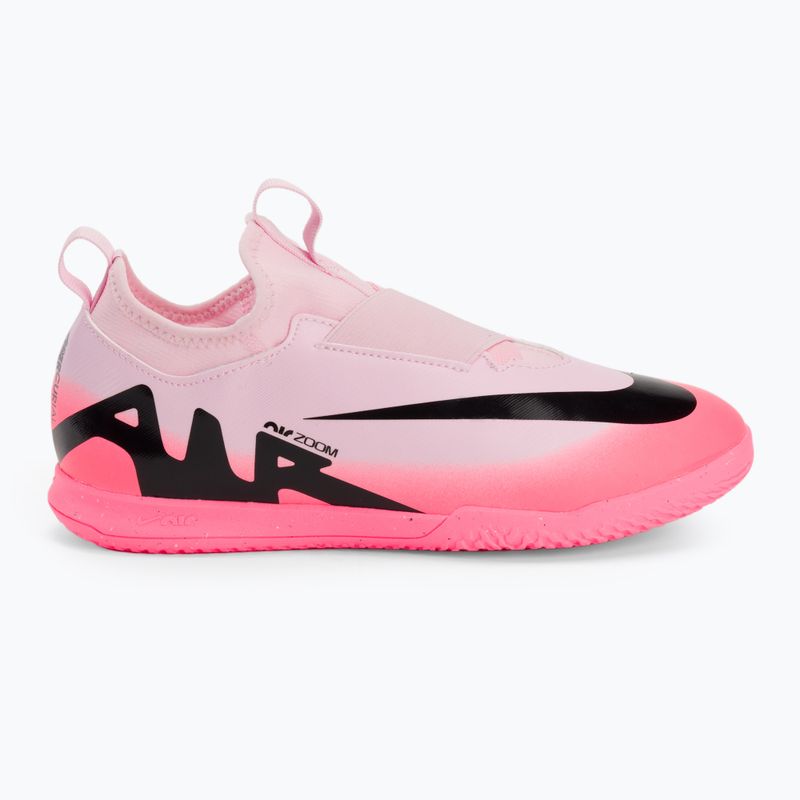 Kinder Fußballschuhe Nike Jr Zoom Mercurial Vapor 15 Academy IC rosa Schaumstoff/schwarz 2