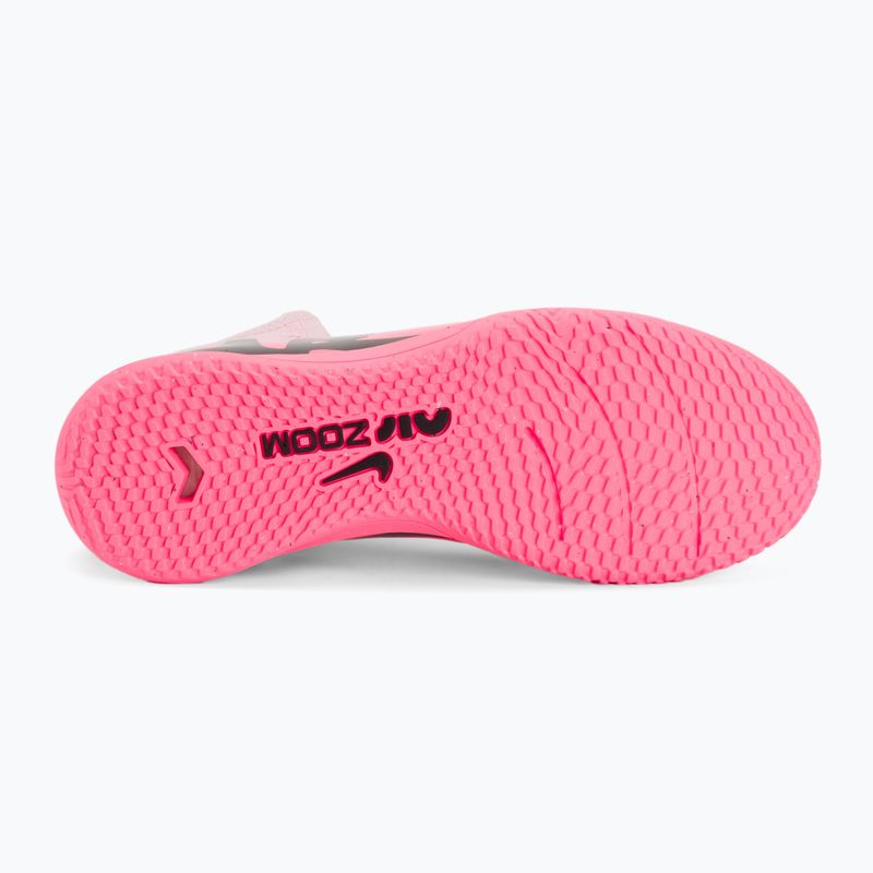 Kinder Fußballschuhe Nike Jr Zoom Mercurial Vapor 15 Academy IC rosa Schaumstoff/schwarz 4