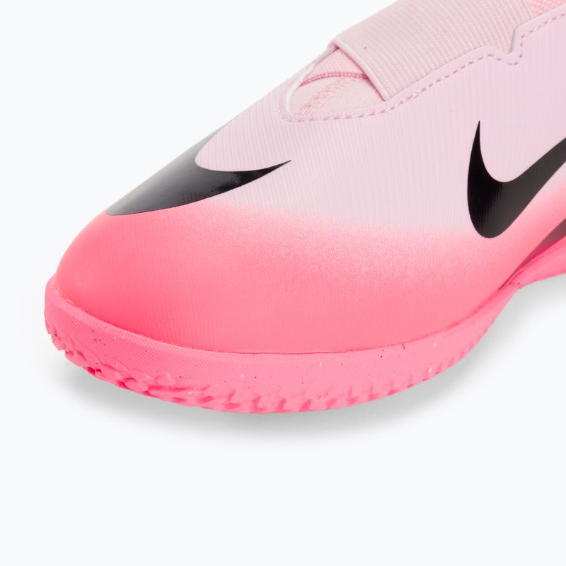 Kinder Fußballschuhe Nike Jr Zoom Mercurial Vapor 15 Academy IC rosa Schaumstoff/schwarz 7