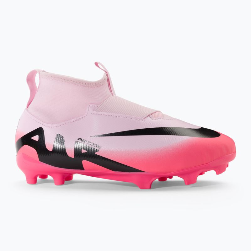 Kinder Fußballschuhe Nike Zoom Mercurial Superfly 9 Academy FG/MG rosa Schaumstoff/schwarz 2