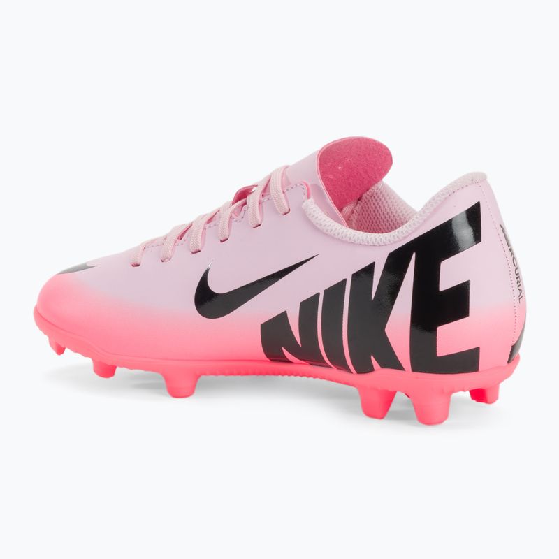 Nike Mercurial Vapor 15 Club FG/MG rosa Schaumstoff/schwarz Kinder Fußballschuhe 3