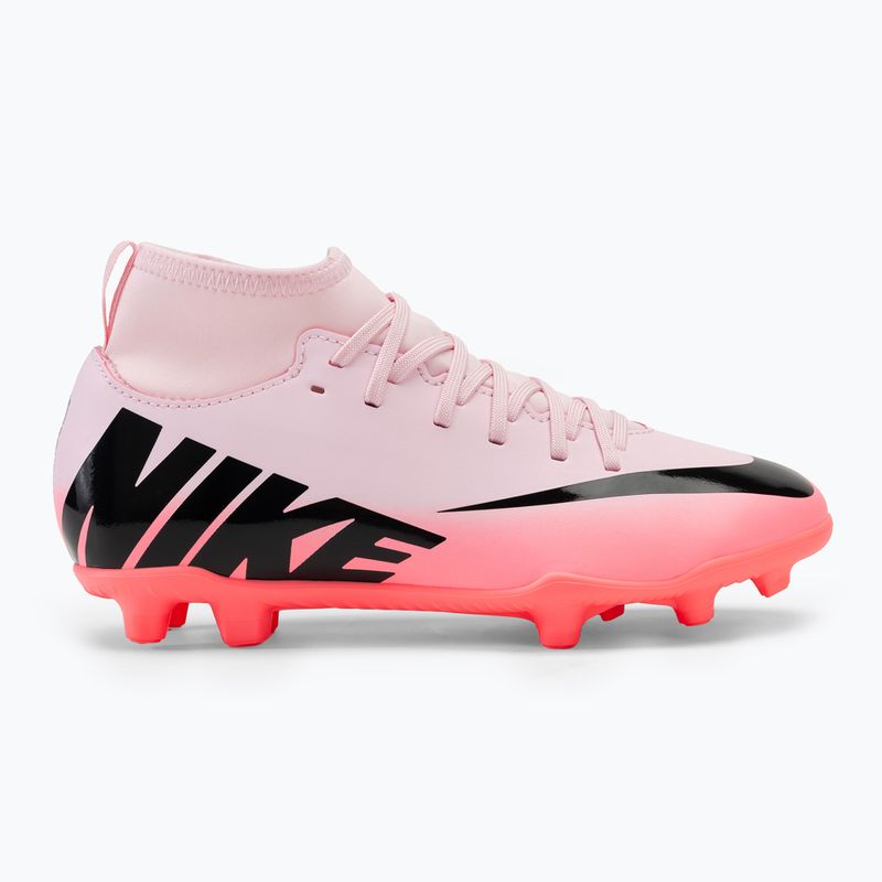 Nike Mercurial Superfly 9 Club FG/MG Junior rosa Schaumstoff/schwarz Kinder Fußballschuhe 2