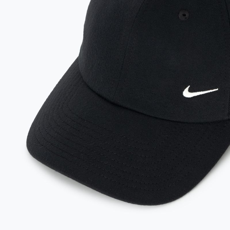 Basecap Nike Club Unstructured black/sail 3