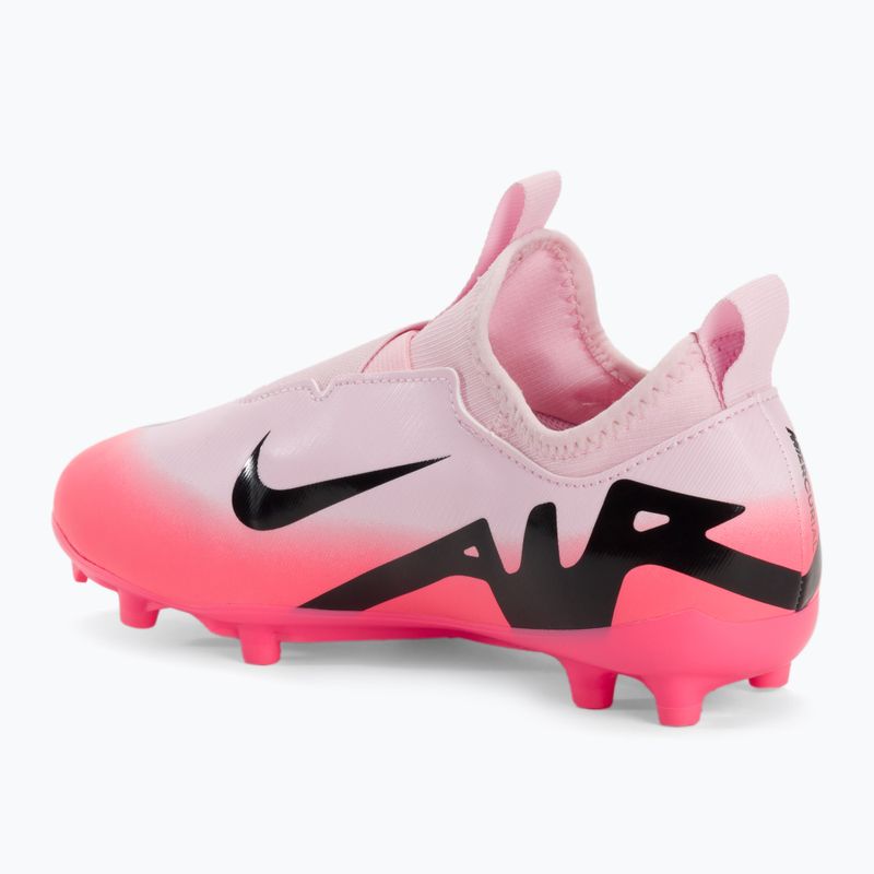 Nike Zoom Mercurial Vapor 15 Academy FG/MG rosa Schaumstoff/schwarz Kinder Fußballschuhe 3