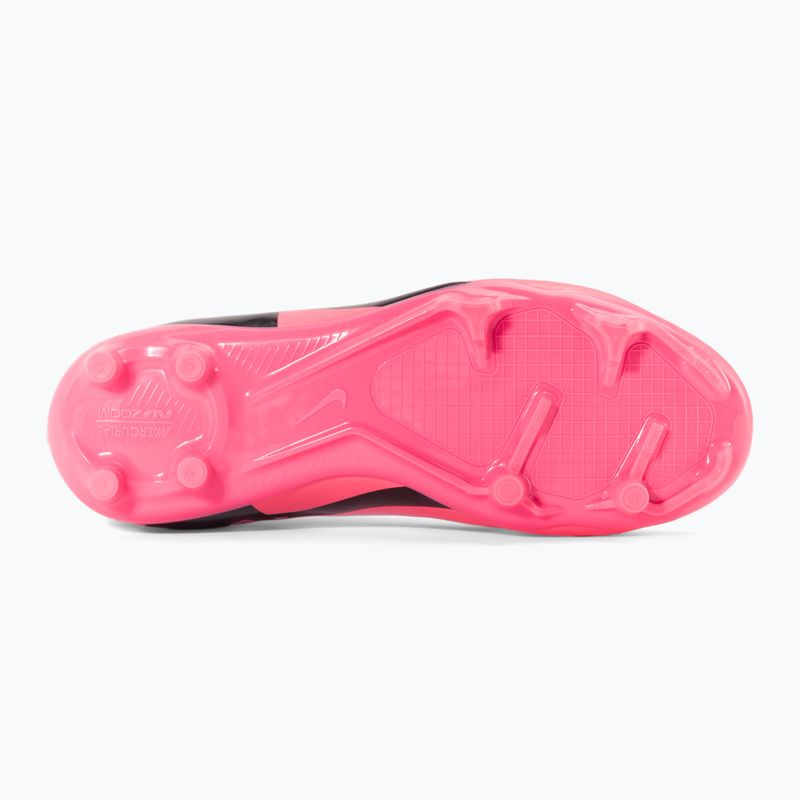 Nike Zoom Mercurial Vapor 15 Academy FG/MG rosa Schaumstoff/schwarz Kinder Fußballschuhe 4