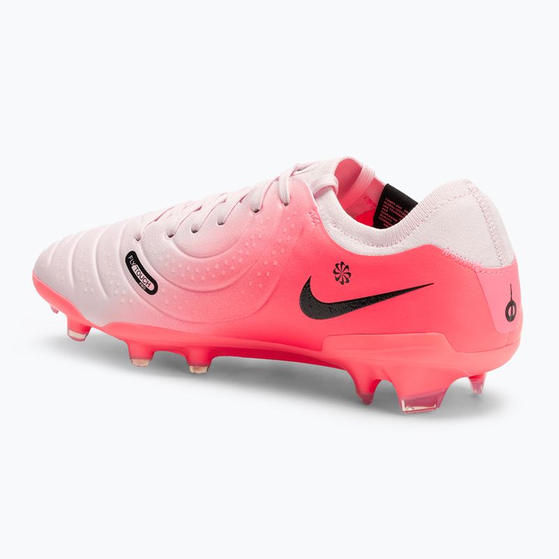 Nike Legend 10 Pro FG rosa Schaum/Schwarz Fußballschuhe 3