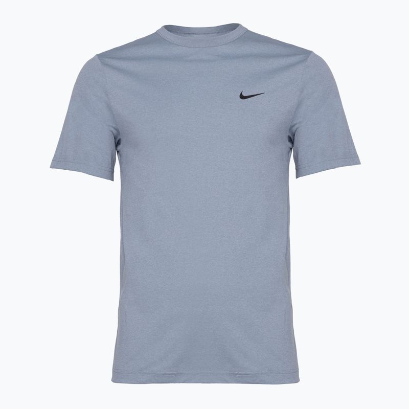 Herren Nike Dri-Fit UV Hyverse T-Shirt aschgrau/schwarz