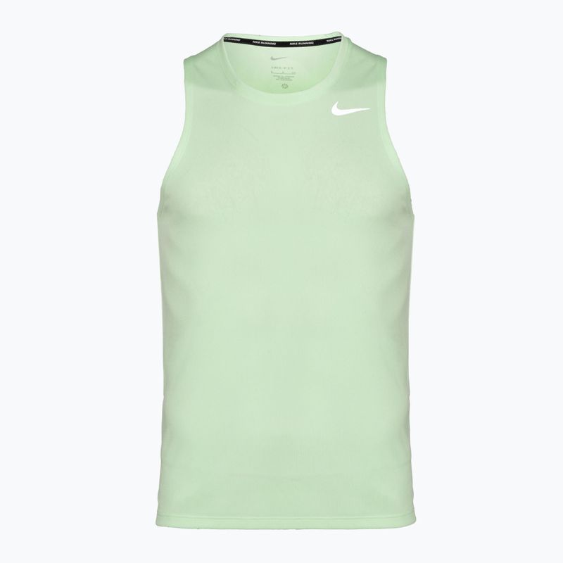 Herren Nike Dri-Fit Miler Lauftank Top vapor grün