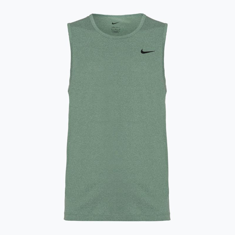 Herren-Trainingstank Nike Dri-Fit Hyverse bicoastal/heather/schwarz