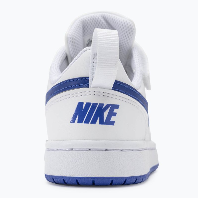 Nike Court Borough Low Kinderschuhe Recraft Weiß/Hyper Royal 6