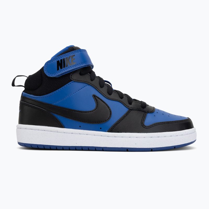 Schuhe Nike Court Borough Mid 2 game royal/white/black 2