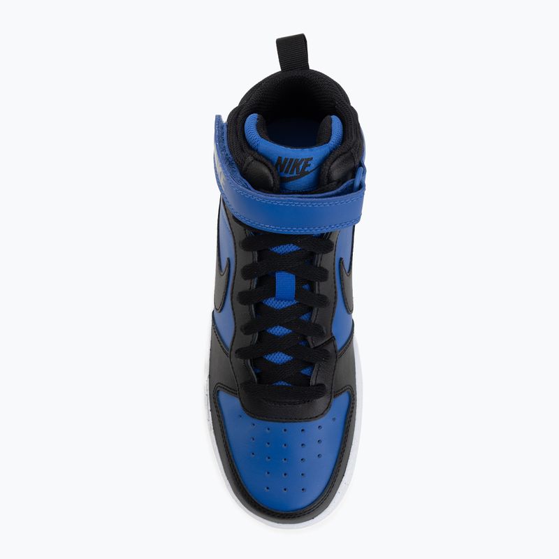 Schuhe Nike Court Borough Mid 2 game royal/white/black 5