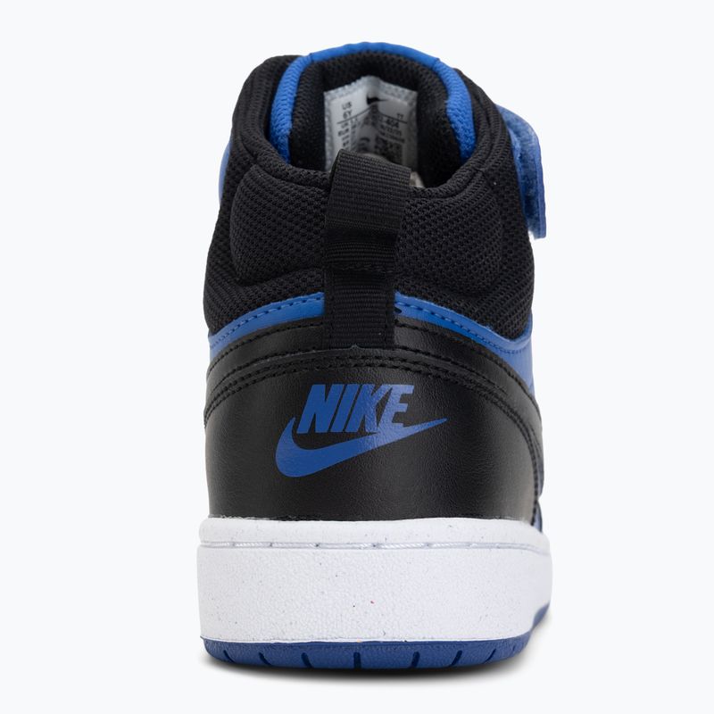 Schuhe Nike Court Borough Mid 2 game royal/white/black 6