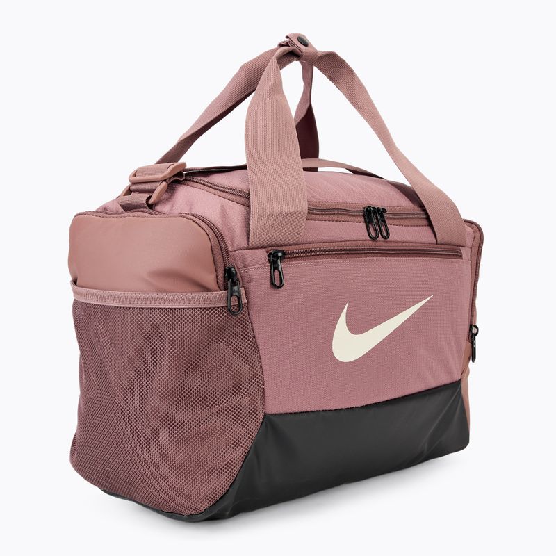 Trainings Tasche Nike Brasilia 9.5 Duffle 25 l smokey mauve/black/light orewood brown 2