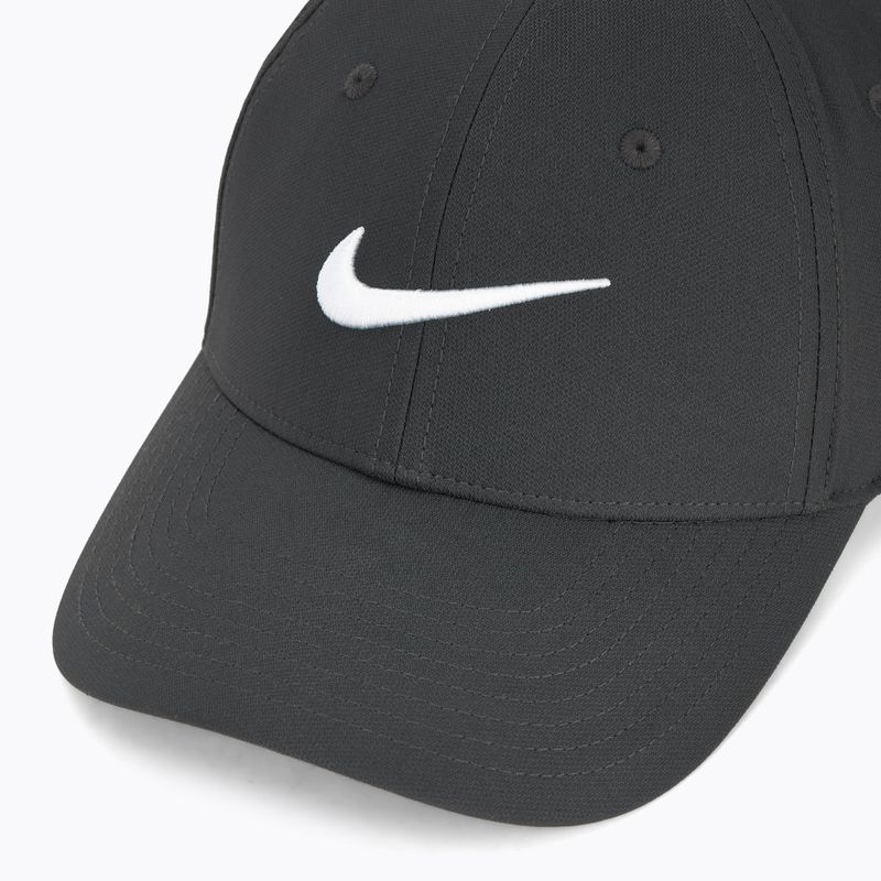 Cap Nike Dri-FIT Club dark smoke grey/white 3