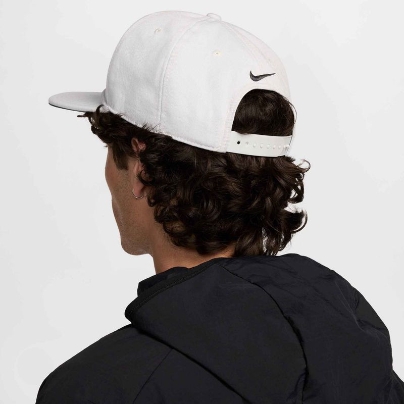 Nike Pro Dri-Fit Structured Photon Staub/anthrazit/weiß Baseballkappe 6