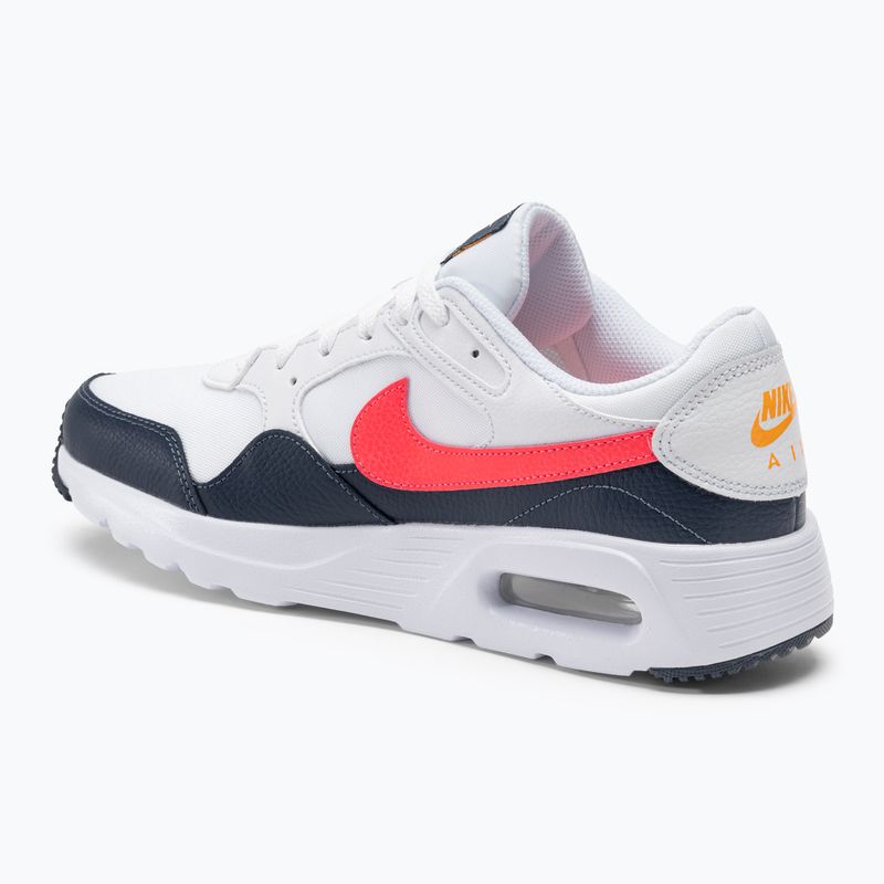 Männer Nike Air Max Sc weiß / thunder blau / racer rosa / laser orange Schuhe 3