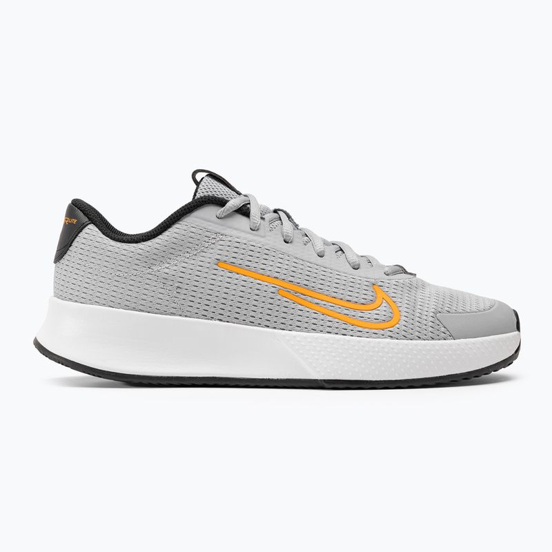 Herren Tennisschuhe Nike Court Vapor Lite 2 Clay wolfsgrau/laserschwarz/schwarz 2