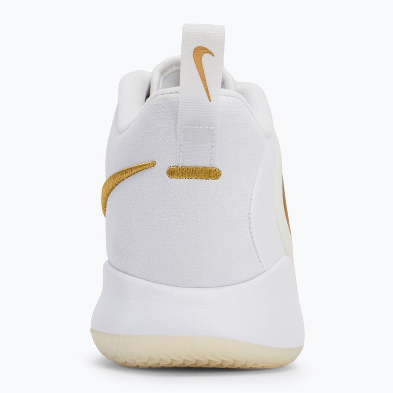 Nike React Hyperset 2 Schuhe weiß/weiß/metallic gold 6