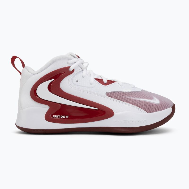 Volleyballschuhe Nike React Hyperset 2 white/team crimson 2