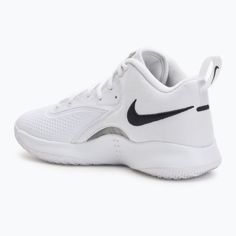 Nike React Hyperset 2 Volleyballschuhe weiß/weiß/schwarz 3