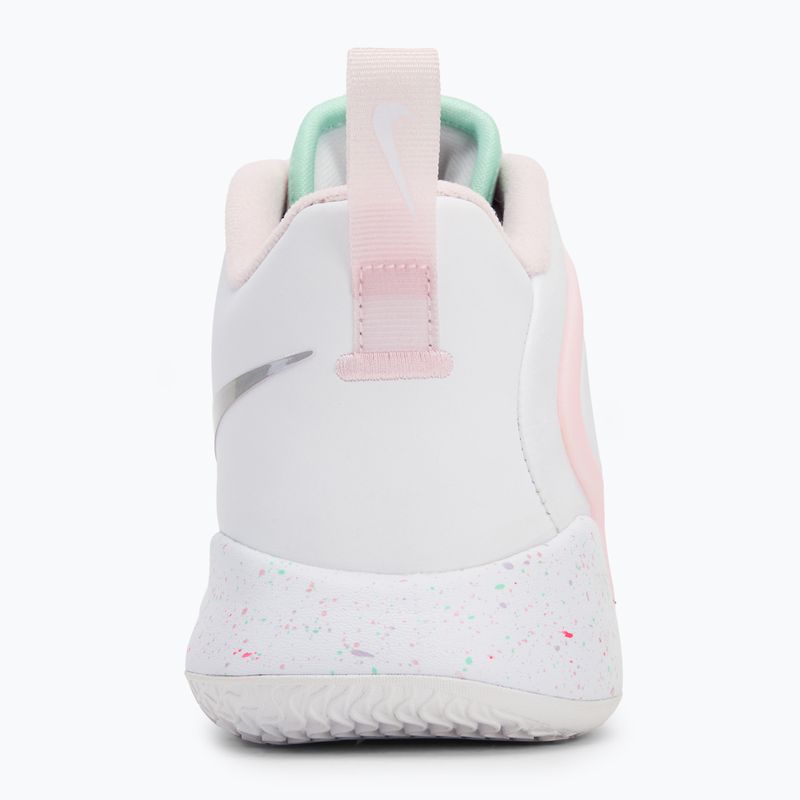 Volleyballschuhe Nike Hyperset 2 SE white/hyper pink/mint foam/violet mist/pink foam 6