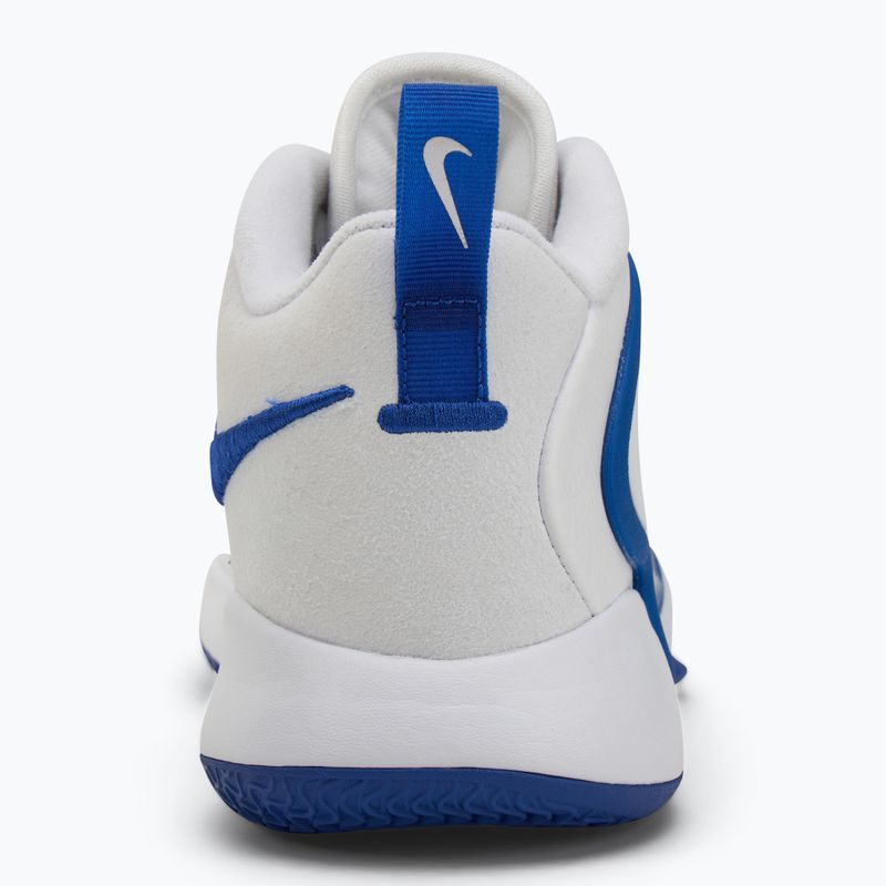 Nike React Hyperset 2 Volleyballschuhe weiß/weiß/game royal 6