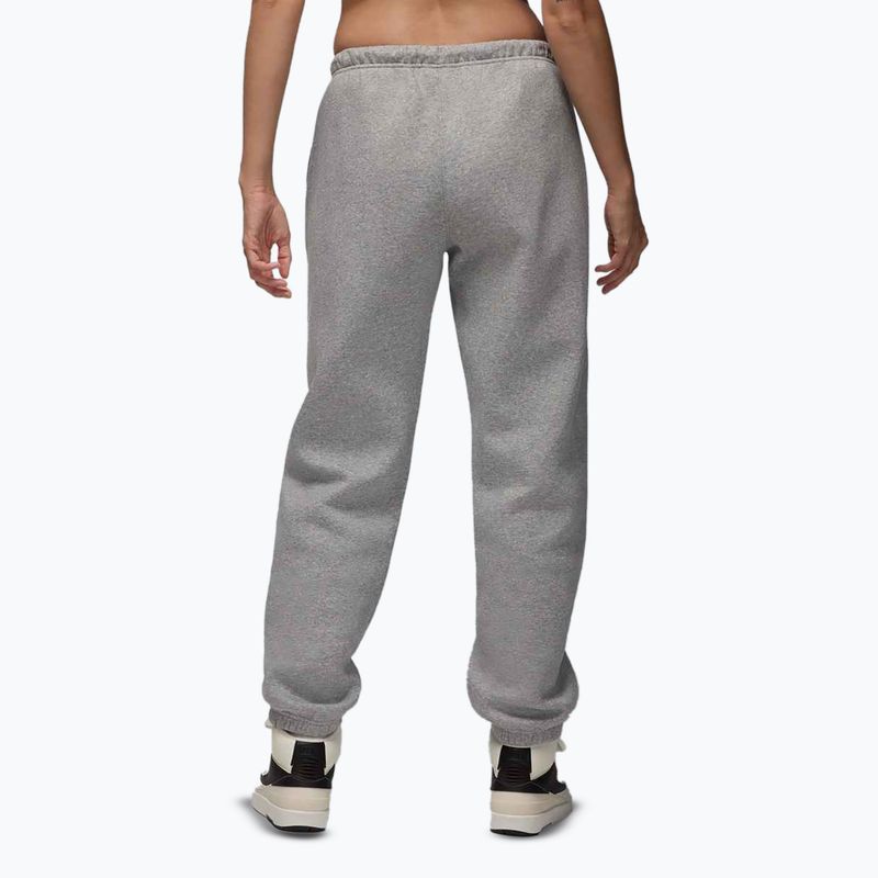 Damenhose  Jordan Brooklyn Fleece dark grey heather/white 3